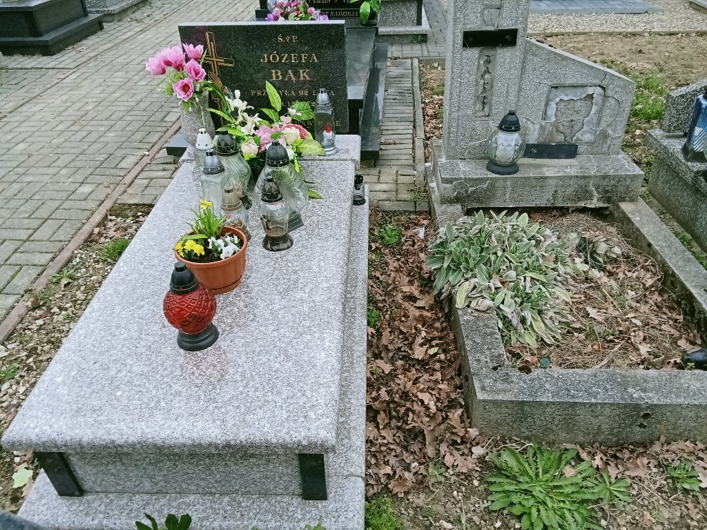 Grób Józefa Bąk