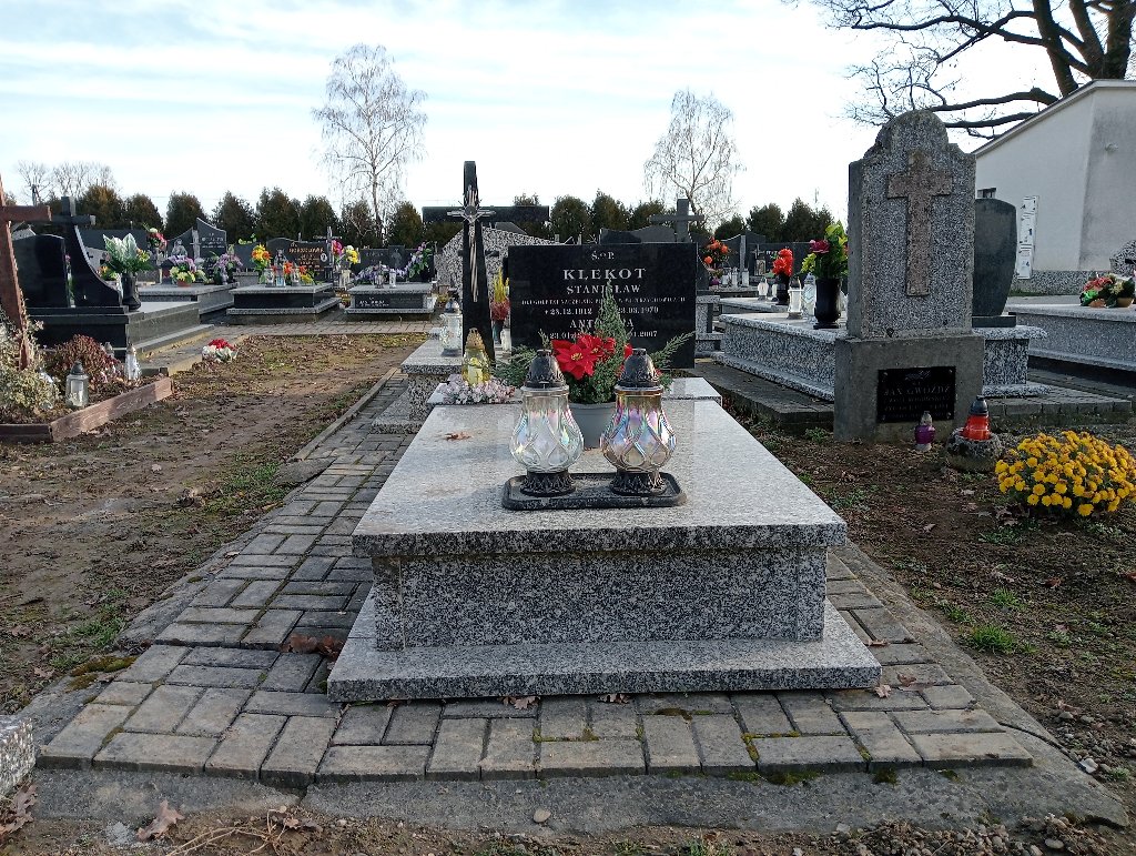 Grób Stanisław Klekot