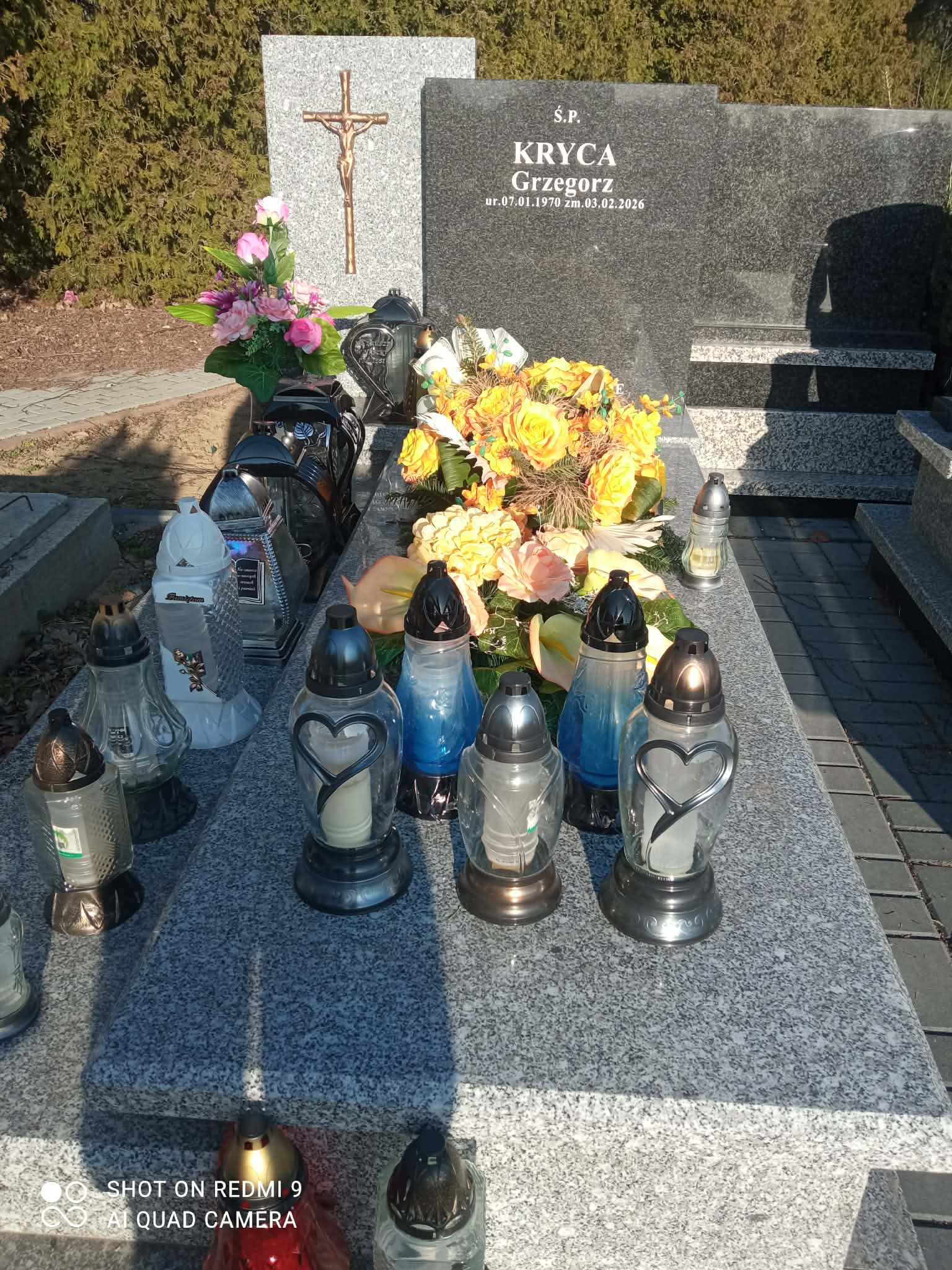 Grób Grzegorz Kryca