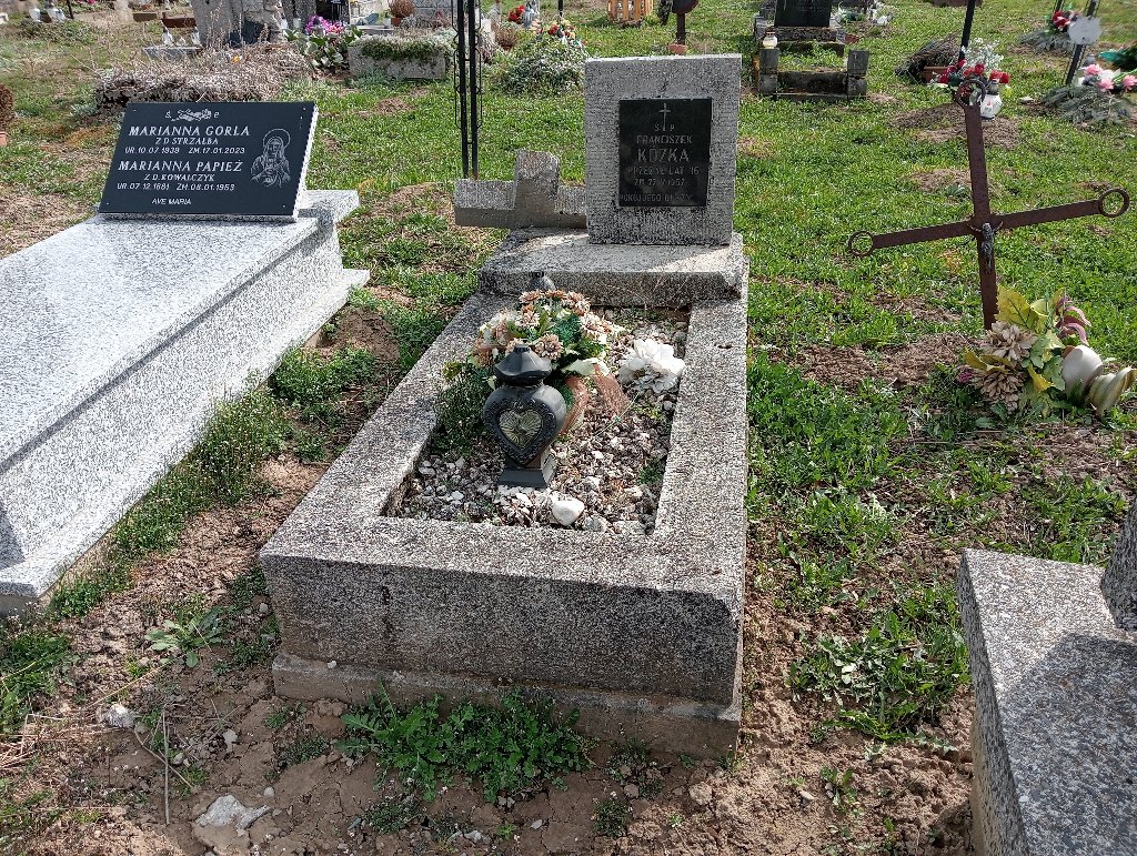 Grób Franciszek Kózka